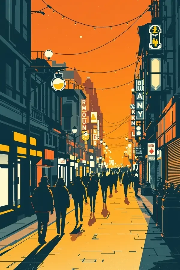 都市夜归人 封面
